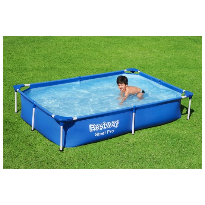 Bestway Piscina Rettangolare 221X150 H43 56401