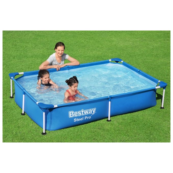 Bestway Piscina Rettangolare 221X150 H43 56401
