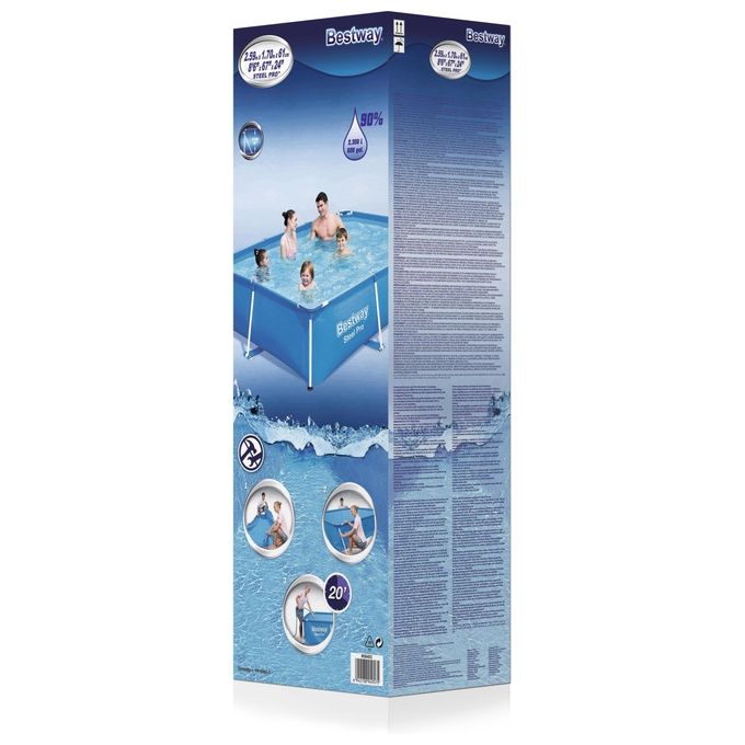 Piscine Bestway Steel Pro 56403 Rettangolare 259x170x61