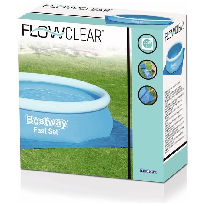 Bestway Tappeto Piscine Quadrato Cm 330X330