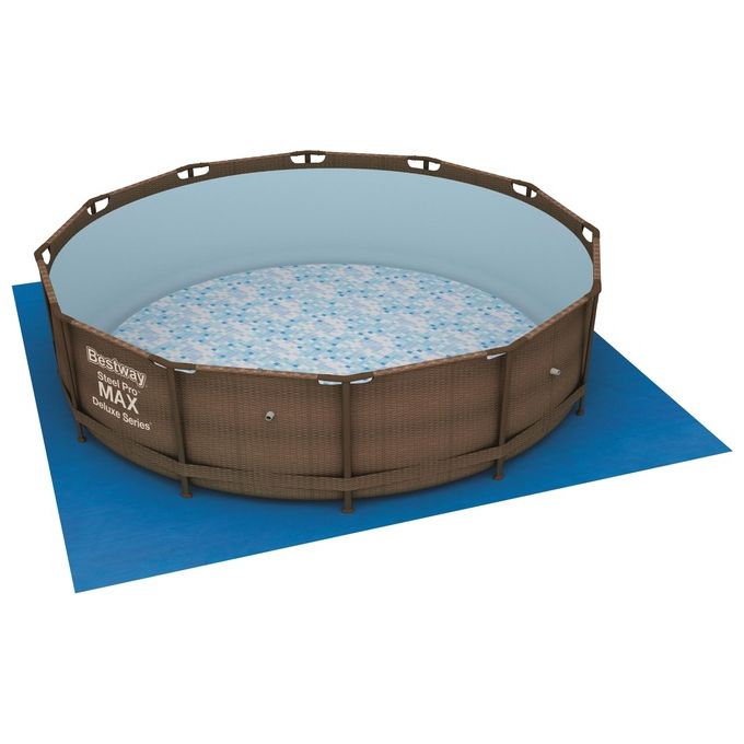 Bestway Tappeto Piscine Quadrato Cm 390X390