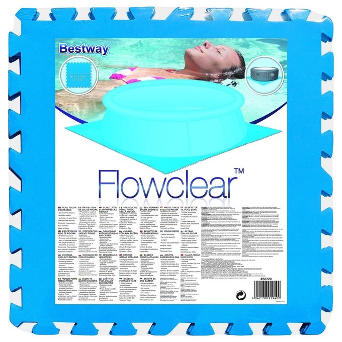Bestway Parquet Poliestere 50X50 9Pz -58220