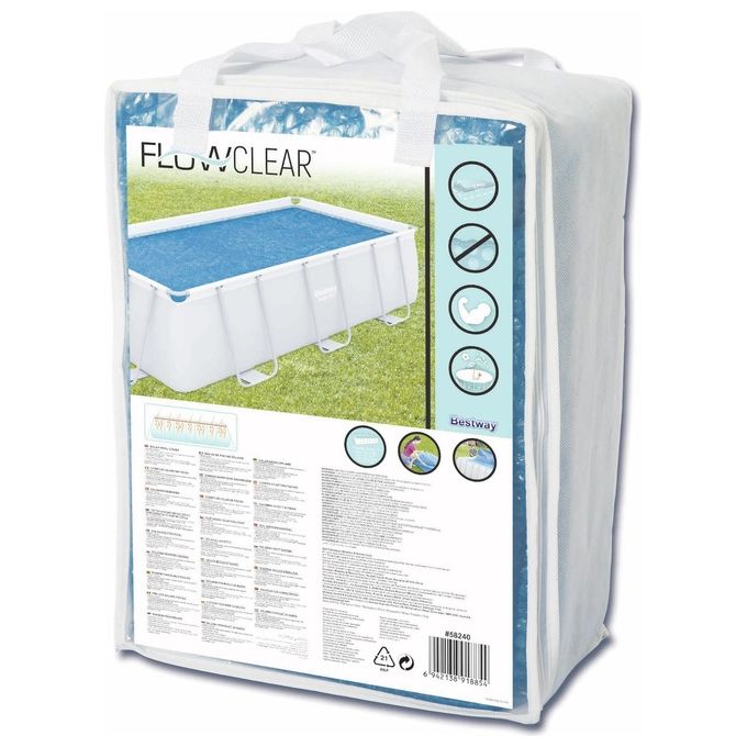 Bestway Telo Piscine Termico Rettangolare 375x175