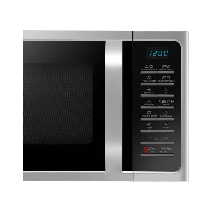 Samsung MC28H5015AS Smart Oven Forno a Microonde con Grill Capacita' 28 Litri Potenza 900 W Display LED Silver