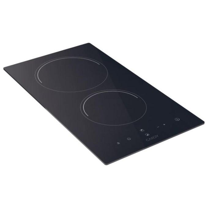 Candy CDH30 Piano cottura elettrico Vetroceramica 29 cm 2 zone Touch Control 3000 W colore Nero