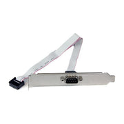 StarTech Piastra slot 16'' (40 cm) da seriale maschio 9 pin a header scheda madre 10 pin