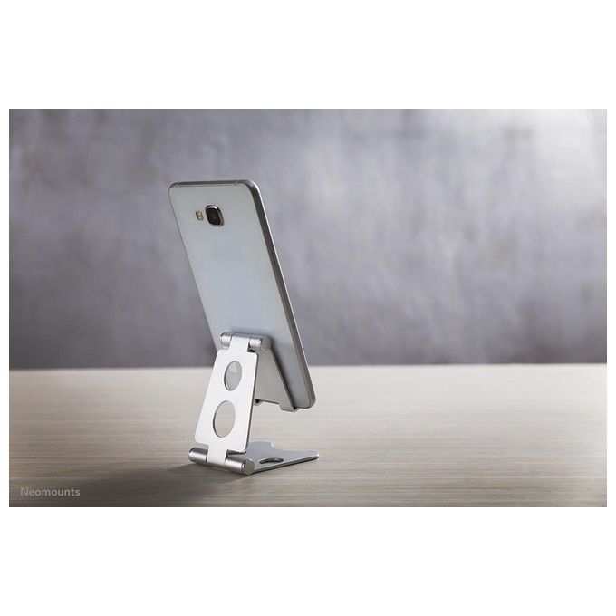 Neomounts Supporto per Telefono da Scrivania Argento