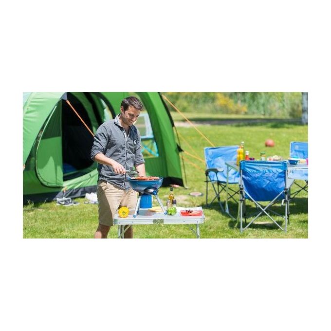 Campingaz PARTY GRILL 200 Fornello Grill Portatile a Gas 2000 W Kettle Accensione Piezoelettrica Easy Clic Plus colore Blu