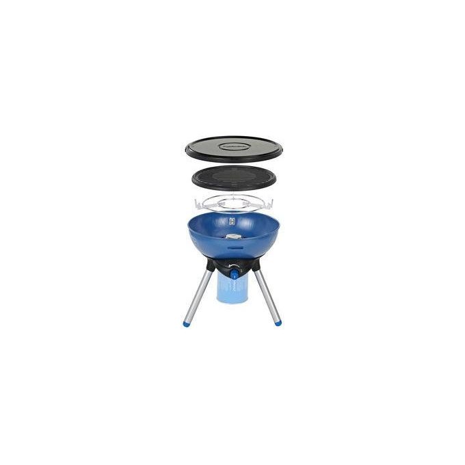 Campingaz PARTY GRILL 200 Fornello Grill Portatile a Gas 2000 W Kettle Accensione Piezoelettrica Easy Clic Plus colore Blu