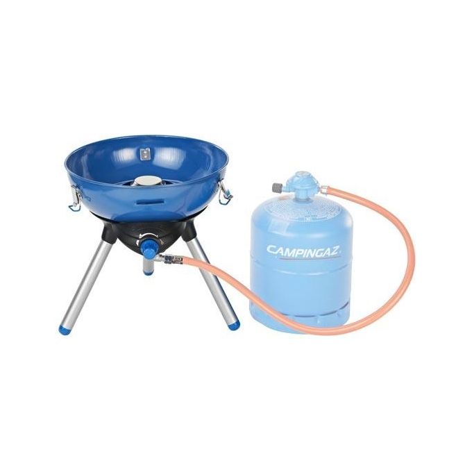 Campingaz 694001 Party Grill 400 R Grill a gas 2000 W accensione piezoelettrica colore Nero Blu