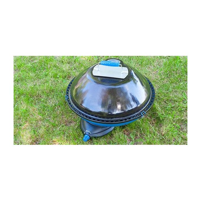 Campingaz 2000025698 Party Grill 600 R Barbecue da Campeggio a Gas 4000 W Piastra Antiaderente Accensione Piezoelettrica colore Nero