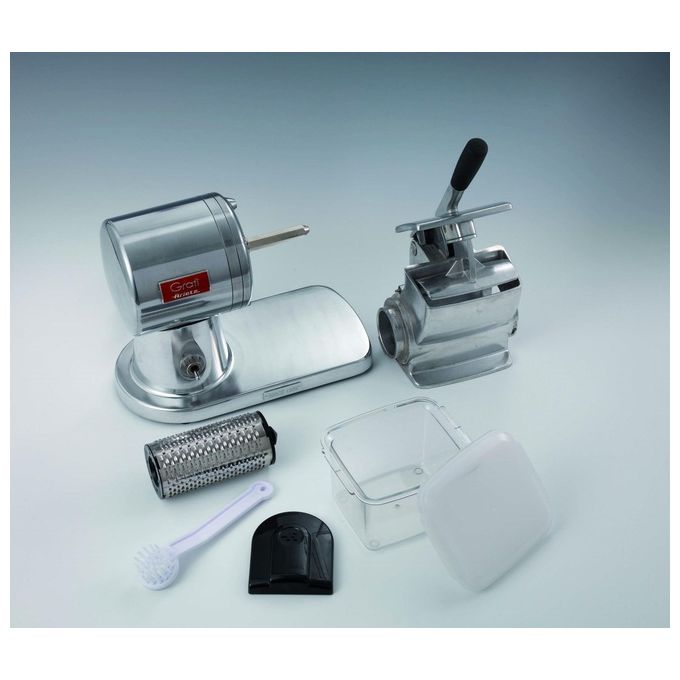 Ariete 449 Gratì Superior Grattugia Elettrica Professionale 350W Alluminio Argento