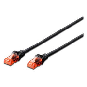 Digitus cavo rete utp cat 6 non schermato mt 0,5 nero