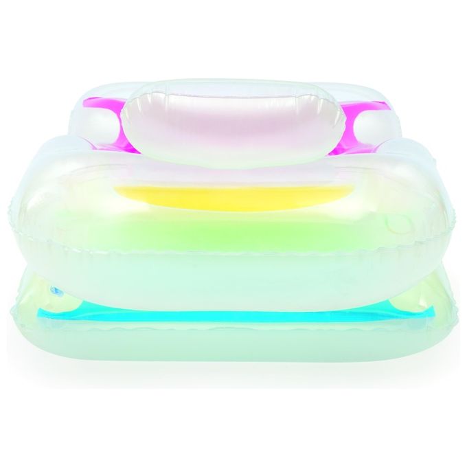 Bestway 43011EU Kool Lounge Poltrona Materassino Gonfiabile 165x89 cm Vinile colore Multicolore