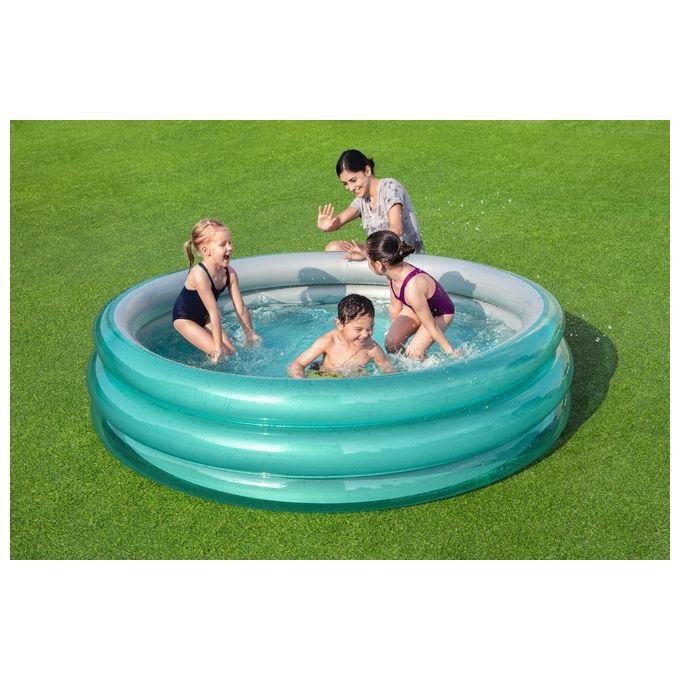Bestway Piscinetta per Bambini Effetto Metallo Anni 6+