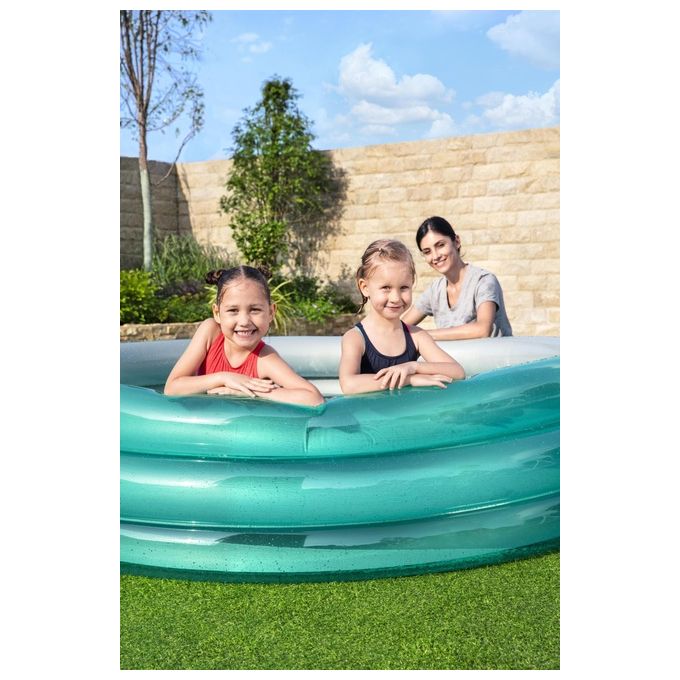 Bestway Piscinetta per Bambini Effetto Metallo Anni 6+