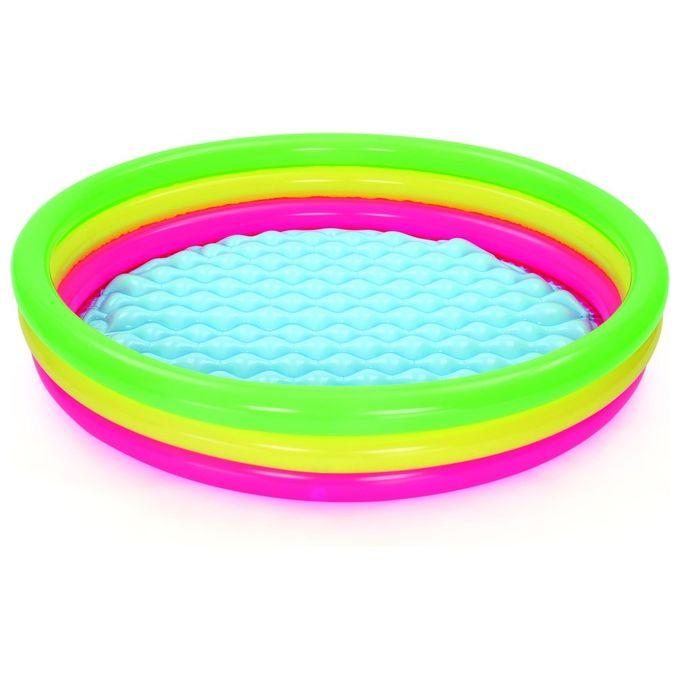 Bestway Piscinetta per Bambini Summer a 3 Anelli 2+ Anni