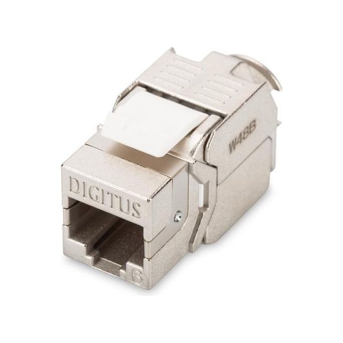 Digitus inserto jack schermato rj45 categoria 6 toolfree