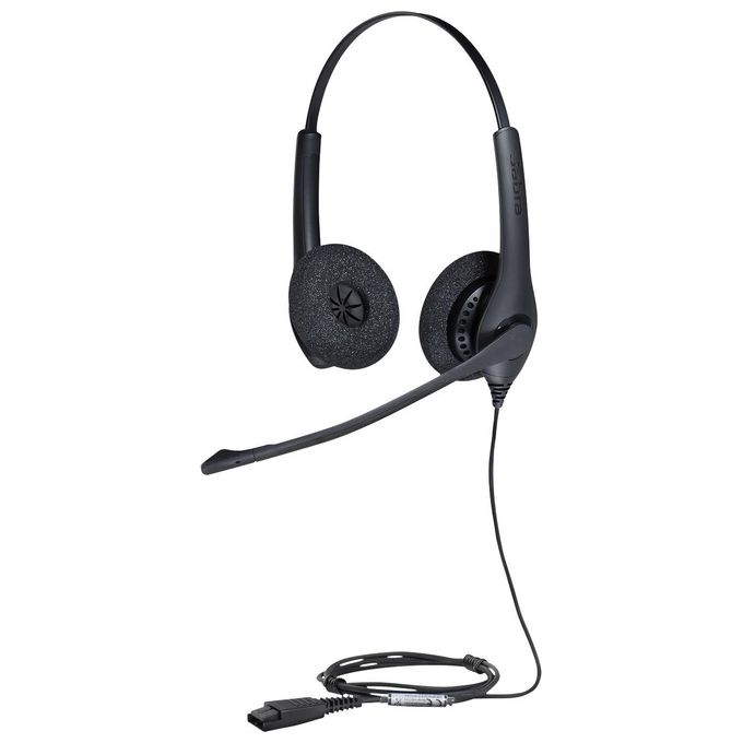 Jabra BIZ 1500 Duo Auricolare con microfono sullorecchio Quick Disconnect
