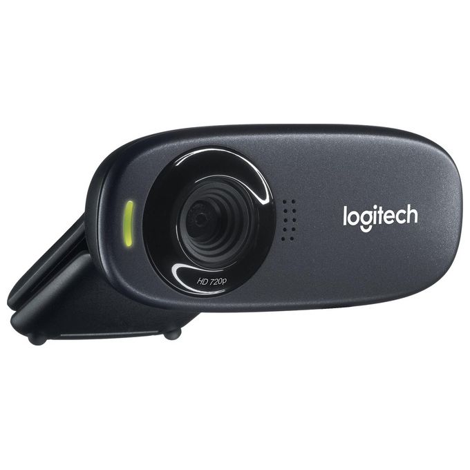 Logitech Webcam 960-001065 HD 720p 5MP USB Nero per PC e Mac
