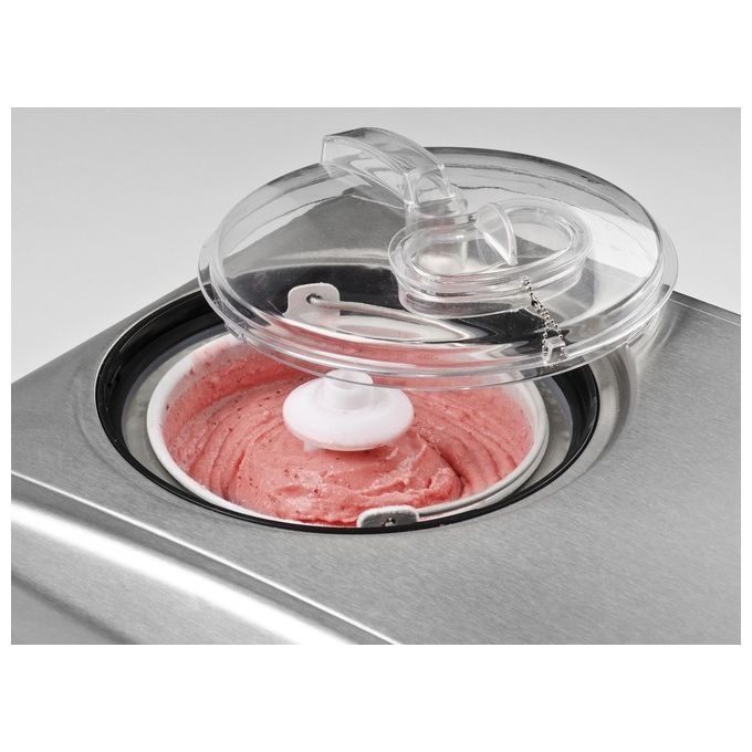 G3 Ferrari G20035 Cremosa Gelatiera Capacita' 1,5 Litri Preparazione gelati e sorbetti Display LCD Acciaio Inox