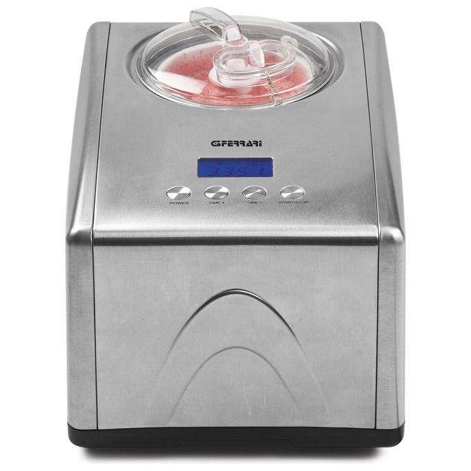 G3 Ferrari G20035 Cremosa Gelatiera Capacita' 1,5 Litri Preparazione gelati e sorbetti Display LCD Acciaio Inox
