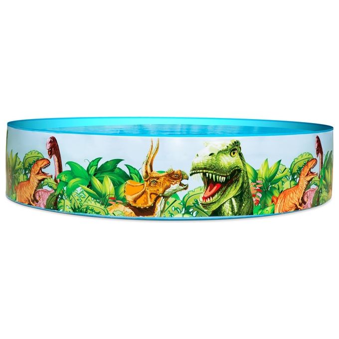 Bestway Piscina Tonda Rigida Dinosauri 55022 183 H 38