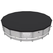 Bestway Telo di Copertura per Piscina Fuori Terra Rotonda da 4.88mt e Hydrium da 460x120cm