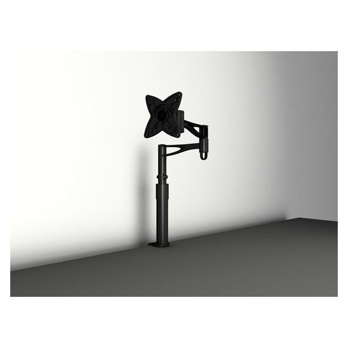 Nilox MB0953 Supporto da Tavolo Braccio a Gas 3 Snodi Nero