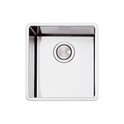 Apell FEM34UBC Serie Ferrara Plus Lavello da Incasso Sottotopiano Vasca Raggio 15mm Acciaio Spazzolato