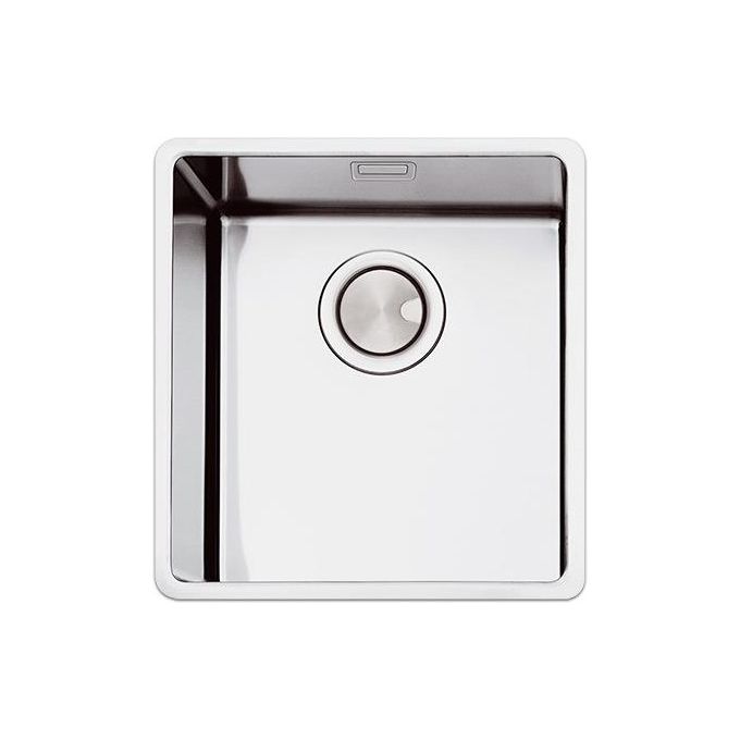 Apell FEM34UBC Serie Ferrara Plus Lavello da Incasso Sottotopiano Vasca Raggio 15mm Acciaio Spazzolato