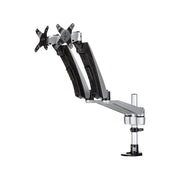 Startech supporto per doppio monitor con bracci articolati - impilabile
