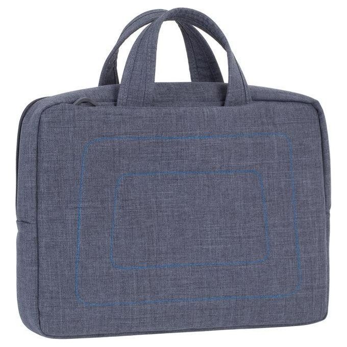 Rivacase Alpendorf 7520 Canvas Borsa Porta Notebook fino a 13,3'' Grigio