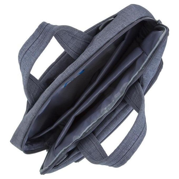 Rivacase Alpendorf 7520 Canvas Borsa Porta Notebook fino a 13,3'' Grigio