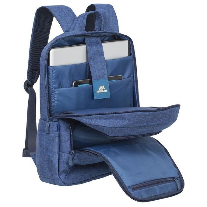 Rivacase zaino per notebook 15'' blu