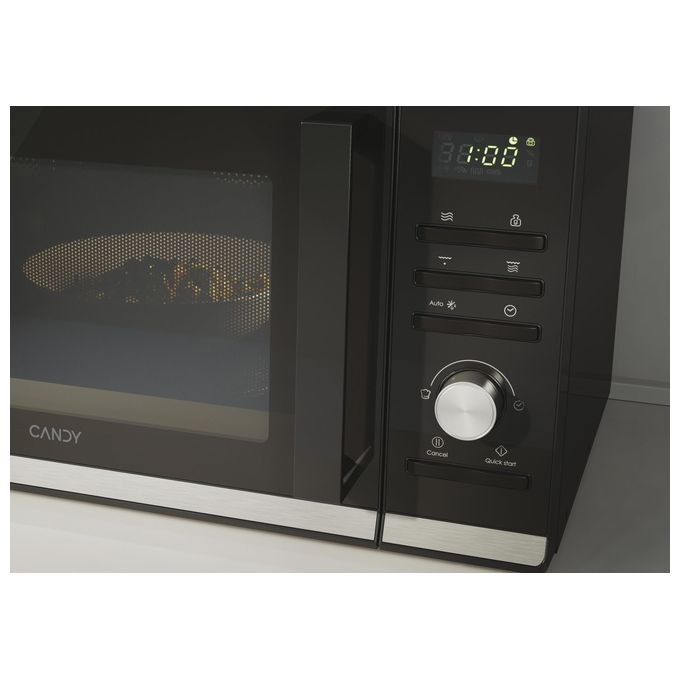 Candy CMGA23TNDB Moderna Forno a Microonde con Grill 23 L 900 W 6 Livelli di Potenza 40 Programmi Autoclean colore Nero