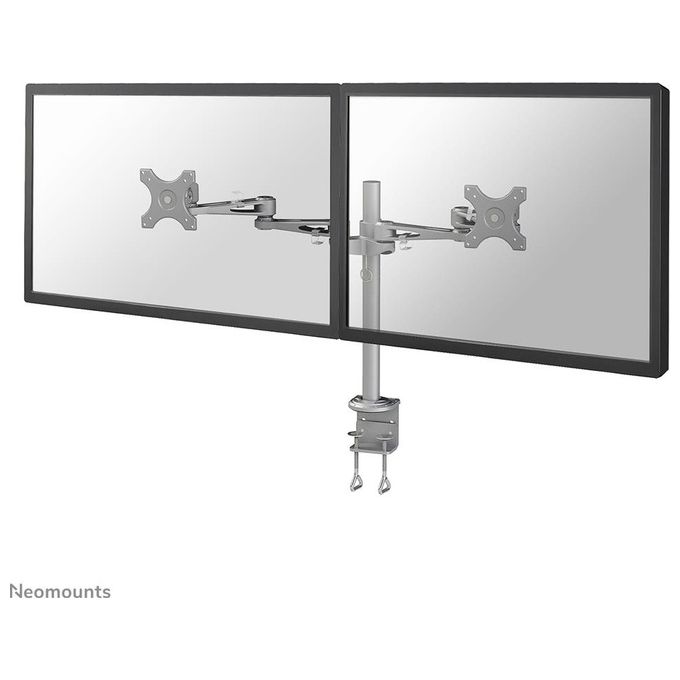 Newstar Supporto Scrivania per 2 Schermi  Lcd-led-tft fino a 26''(65 Cm)