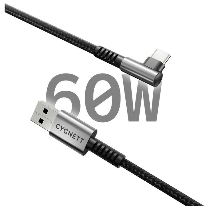 Cygnett Cavo Unite Right Angled 2.0 1mt