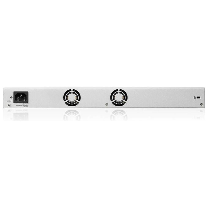 ZYXEL USGFLEX700H-EU0101F USG FLEX 700H Firewall Hardware Throughput 15000 Mbit-s 12 Porte LAN 2x 10GbE PoE+ 2x SFP+ Gestione Cloud Nebula colore Nero