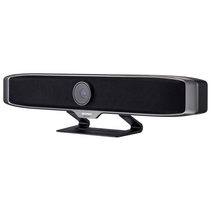 Hikvision IDS-UVC-X28 Telecamera per Videoconferenza 4K Ultra HD 3840x2160 60 fps CMOS Microfono Array 8ch Altoparlante 10W AI PTZ Bluetooth colore Nero Grigio