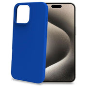 Celly Cromo Cover per iPhone 16 Pro Max Blu