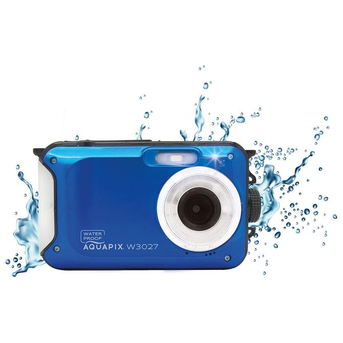 Easypix 10034 W3027 Wave Fotocamera Compatta 5 MP Full HD Impermeabile fino a 3 m colore Blu