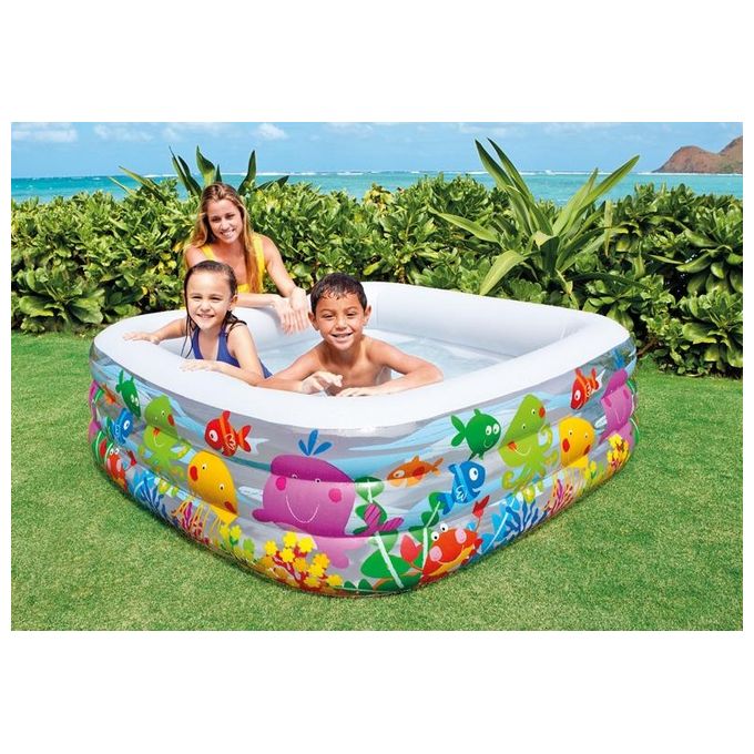 Intex Piscina Acquario cm 159x159x50