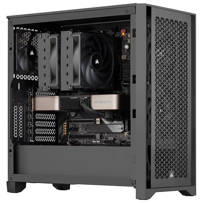 Corsair CT-9010011-WW A115 Raffreddatore CPU a Torre 2 Ventole 140 mm PWM TDP 270W colore Nero