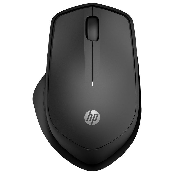 HP 19U64AA 280 Silent Mouse Wireless Ottico RF 2.4 GHz 3 Tasti Autonomia 18 Mesi colore Nero