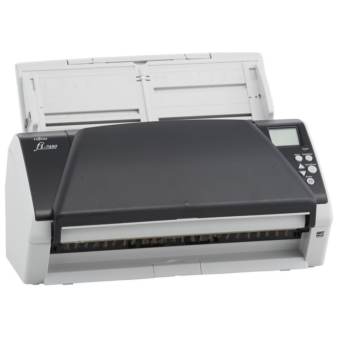 Fujitsu FI-7480 ADF 600x600Dpi A3 Grigio-Bianco