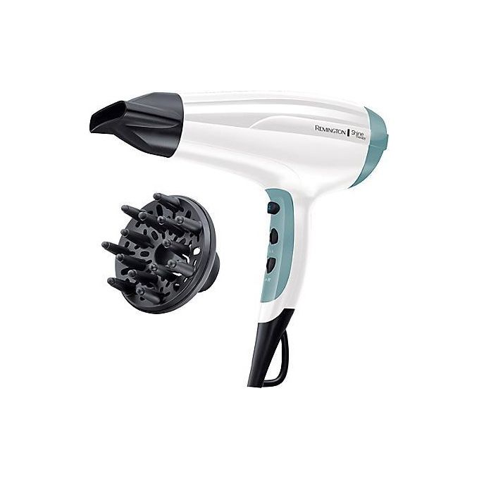 Remington D5216 2300W Asciugacapelli Blu-Bianco con Concentratore e Diffusore