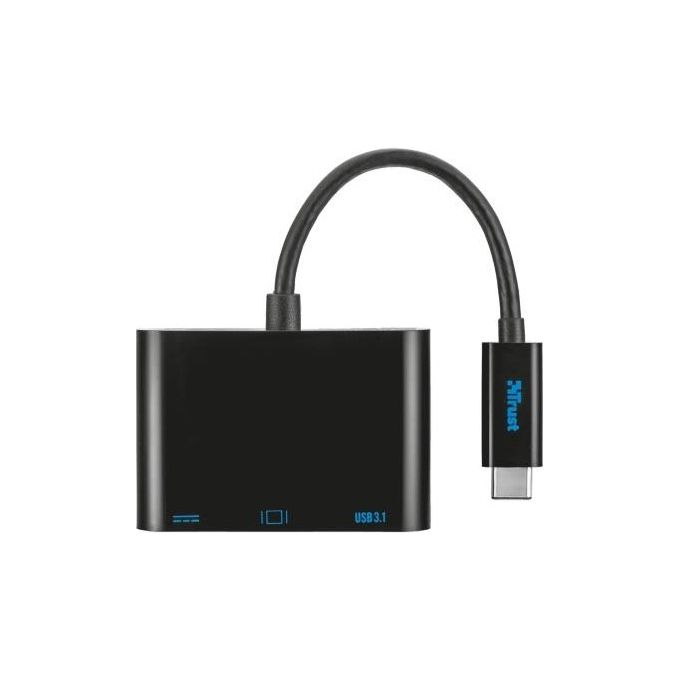 Trust 21260 Adattatore Multiporta Usb Tipo C