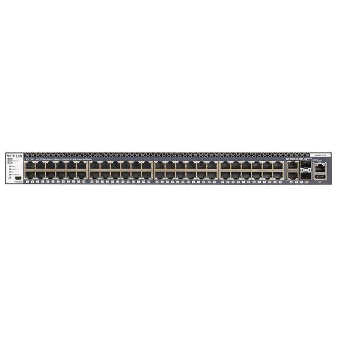 NETGEAR ProSAFE M4300-52G Switch L3 gestito 2 x 10-100-1000-10000 + 2 x 10 Gigabit SFP+ + 48 x 10-100-1000 montabile su rack