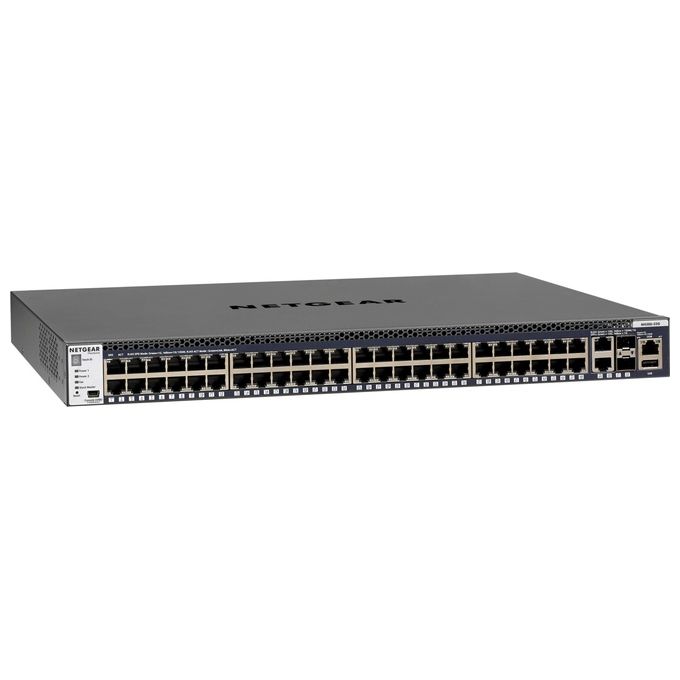NETGEAR ProSAFE M4300-52G Switch L3 gestito 2 x 10-100-1000-10000 + 2 x 10 Gigabit SFP+ + 48 x 10-100-1000 montabile su rack